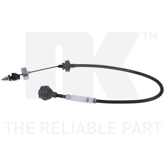 Tirette à câble, commande d'embrayage NK