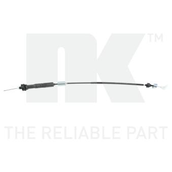 Tirette à câble, commande d'embrayage NK