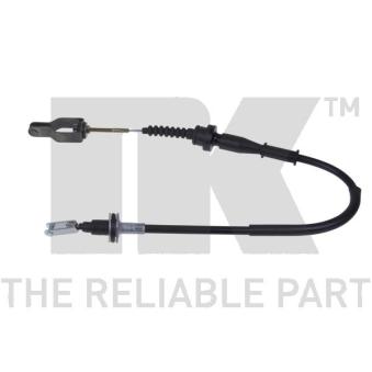 Tirette à câble, commande d'embrayage NK