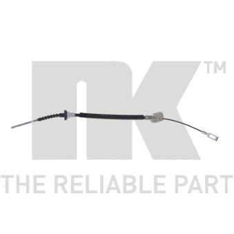 Tirette à câble, commande d'embrayage NK