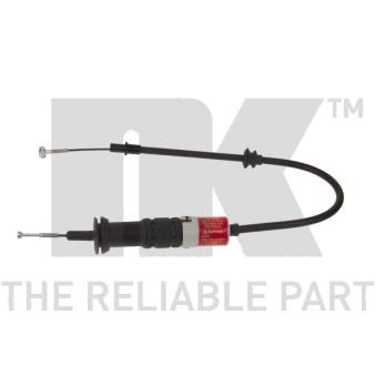 Tirette à câble, commande d'embrayage NK