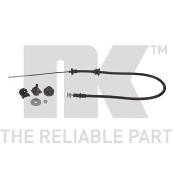 Tirette à câble, commande d'embrayage NK