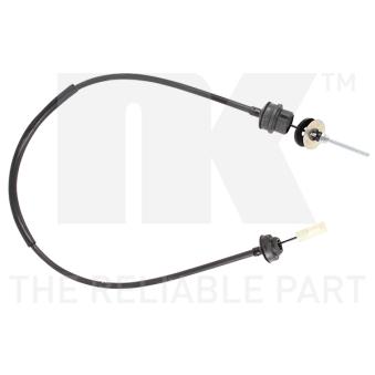 Tirette à câble, commande d'embrayage NK