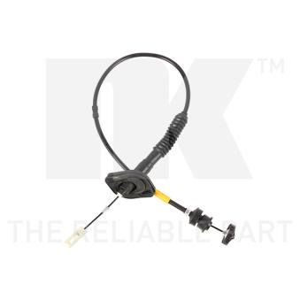 Tirette à câble, commande d'embrayage NK