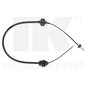 Tirette à câble, commande d'embrayage NK
