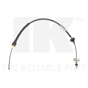 Tirette à câble, commande d'embrayage NK