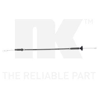 Tirette à câble, commande d'embrayage NK