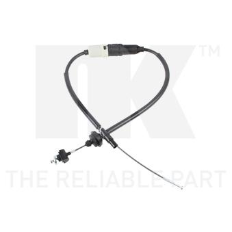 Tirette à câble, commande d'embrayage NK