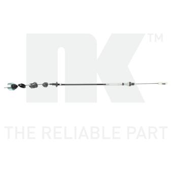 Tirette à câble, commande d'embrayage NK