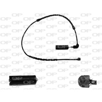 Contact d'avertissement, usure des plaquettes de frein OPEN PARTS