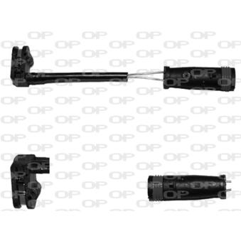 Contact d'avertissement, usure des plaquettes de frein OPEN PARTS