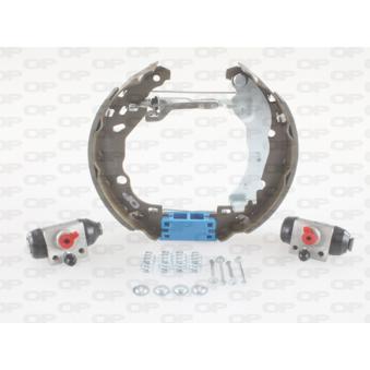 Kit de freins arrière prémontés OPEN PARTS