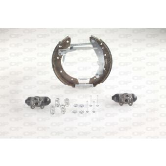 Kit de freins arrière (prémontés) OPEN PARTS