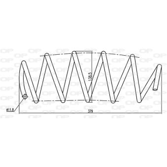 Ressort de suspension OPEN PARTS