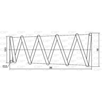 Ressort de suspension OPEN PARTS