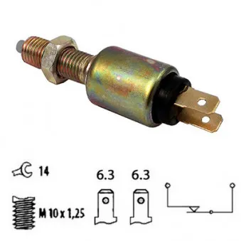 Interrupteur des feux de freins MEAT & DORIA 35005