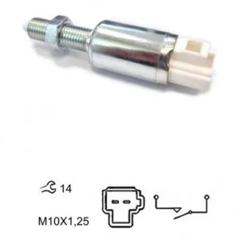 Commande, embrayage (régulateur de vitesse) MEAT & DORIA 35105