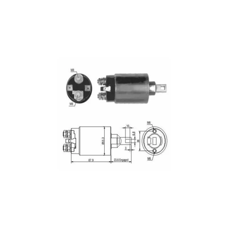 Contacteur, démarreur MEAT & DORIA 46026