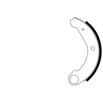 Jeu de mâchoires de frein TEXTAR 91000200