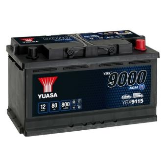 Batterie de démarrage Start & Stop YUASA YBX9115