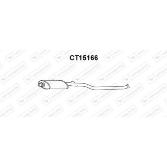 Silencieux central VENEPORTE