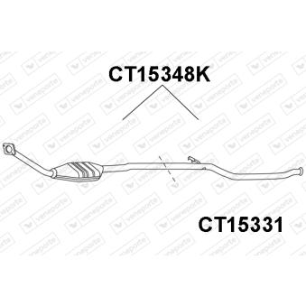 Tube de réparation, catalyseur VENEPORTE