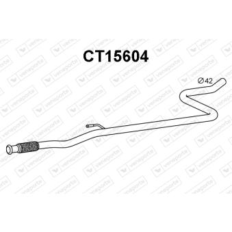 Tuyau d'échappement VENEPORTE