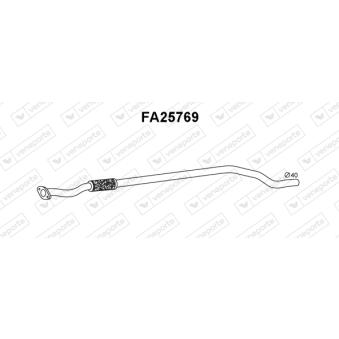 Tuyau d'échappement VENEPORTE