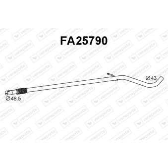 Tuyau d'échappement VENEPORTE