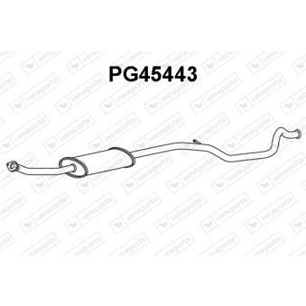 Silencieux central VENEPORTE