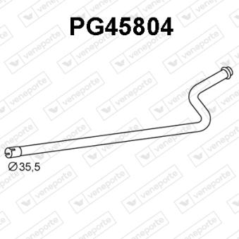 Tuyau d'échappement VENEPORTE