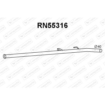 Tuyau d'échappement VENEPORTE