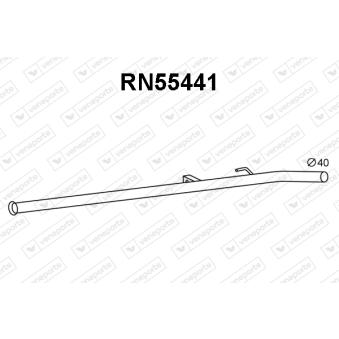 Tuyau d'échappement VENEPORTE