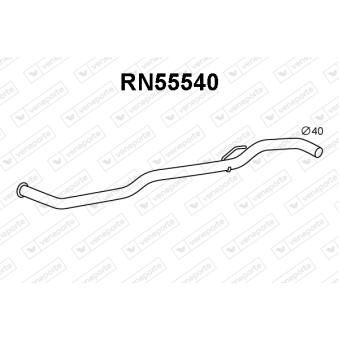 Tuyau d'échappement VENEPORTE