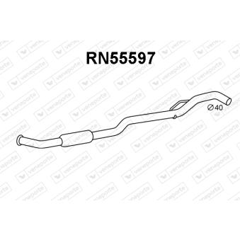 Tuyau d'échappement VENEPORTE