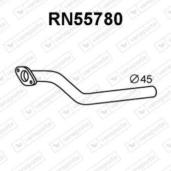 Tuyau d'échappement VENEPORTE RN55780