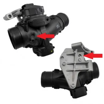 Valve, controle d'air-air d'admission MEAT & DORIA 89358
