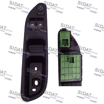 Interrupteur, lève-vitre avant gauche FISPA 5.145284