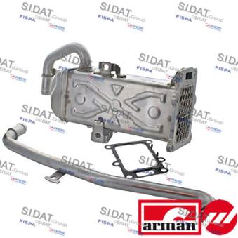 Radiateur, réaspiration des gaz d'échappement FISPA 83.1127AS