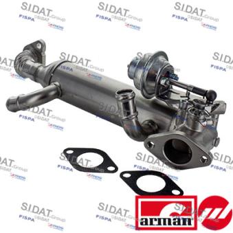 Radiateur, réaspiration des gaz d'échappement FISPA 83.1278AS