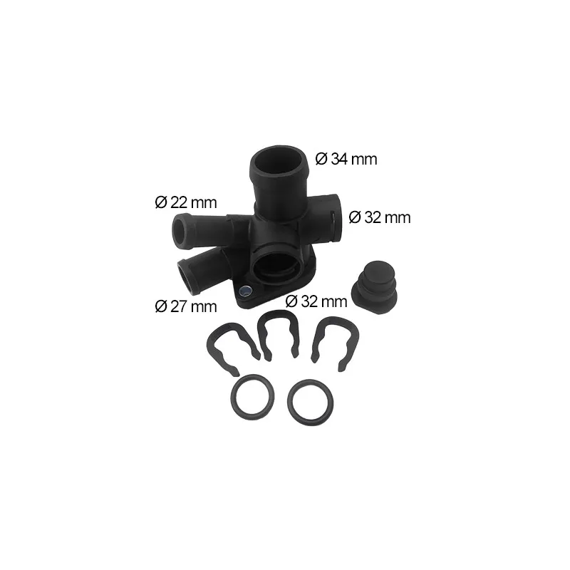 Bride de liquide de refroidissement MEAT & DORIA 93510