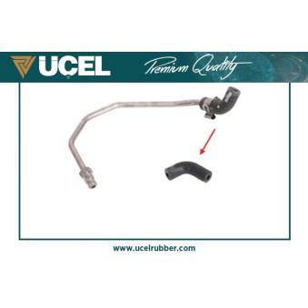 Durite capteur, pression des gaz échappement UCEL