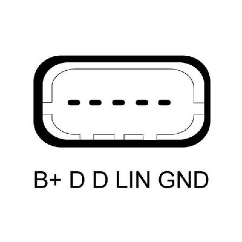 Alternateur LUCAS LRC00007 - Visuel 1