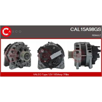 Alternateur CASCO CAL15A98GS