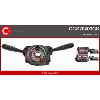 Commutateur de colonne de direction CASCO CCS70403GS