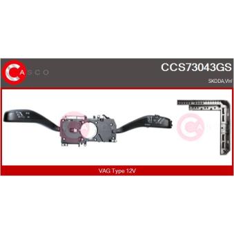 Commutateur de colonne de direction CASCO CCS73043GS
