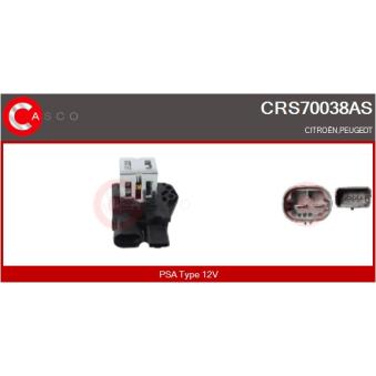 Résistance du ventilateur de radiateur CASCO CRS70038AS