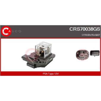 Résistance du ventilateur de radiateur CASCO CRS70038GS