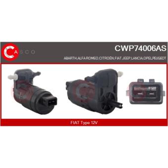 Pompe d'eau de nettoyage, nettoyage des vitres CASCO