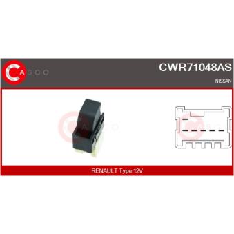 Interrupteur, lève-vitre CASCO